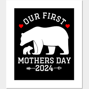 Our first mothers day bear 2024 Posters and Art